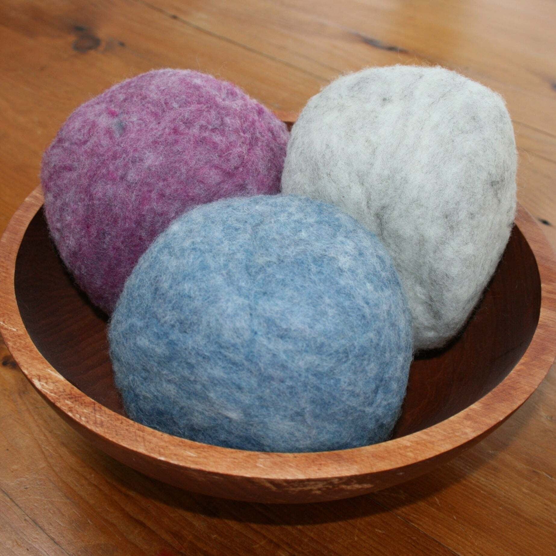 Organic Wool Dryer Ball Essential Oil Bundle Restore Through